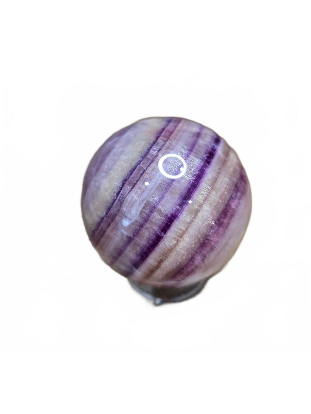 A310. Candy Fluorite Natural Crystal Sphere 53mm